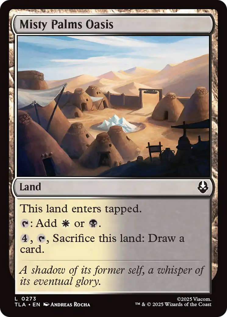 Misty Palms Oasis [Avatar: The Last Airbender] | Card Citadel