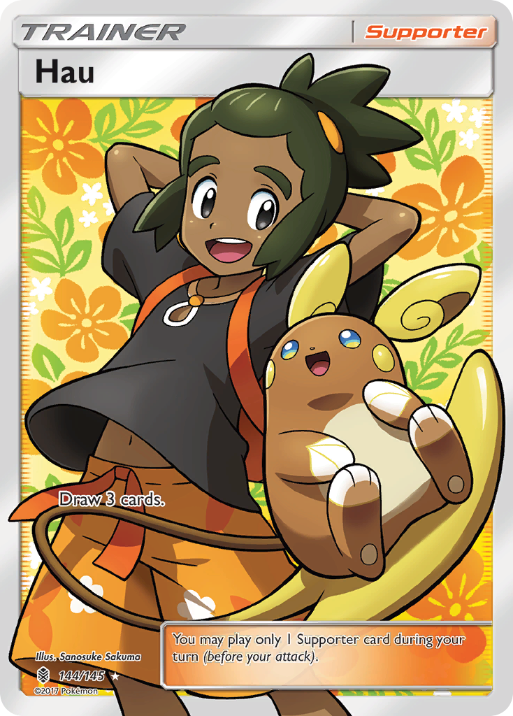 Hau (144/145) [Sun & Moon: Guardians Rising] | Card Citadel