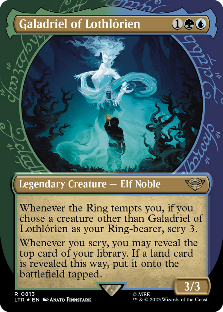 Galadriel of Lothlorien (Showcase) (Surge Foil) [The Lord of the Rings: Tales of Middle-Earth] | Card Citadel