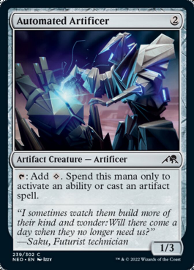 Automated Artificer [Kamigawa: Neon Dynasty] | Card Citadel