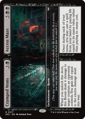 Cramped Vents // Access Maze [Duskmourn: House of Horror Commander] | Card Citadel