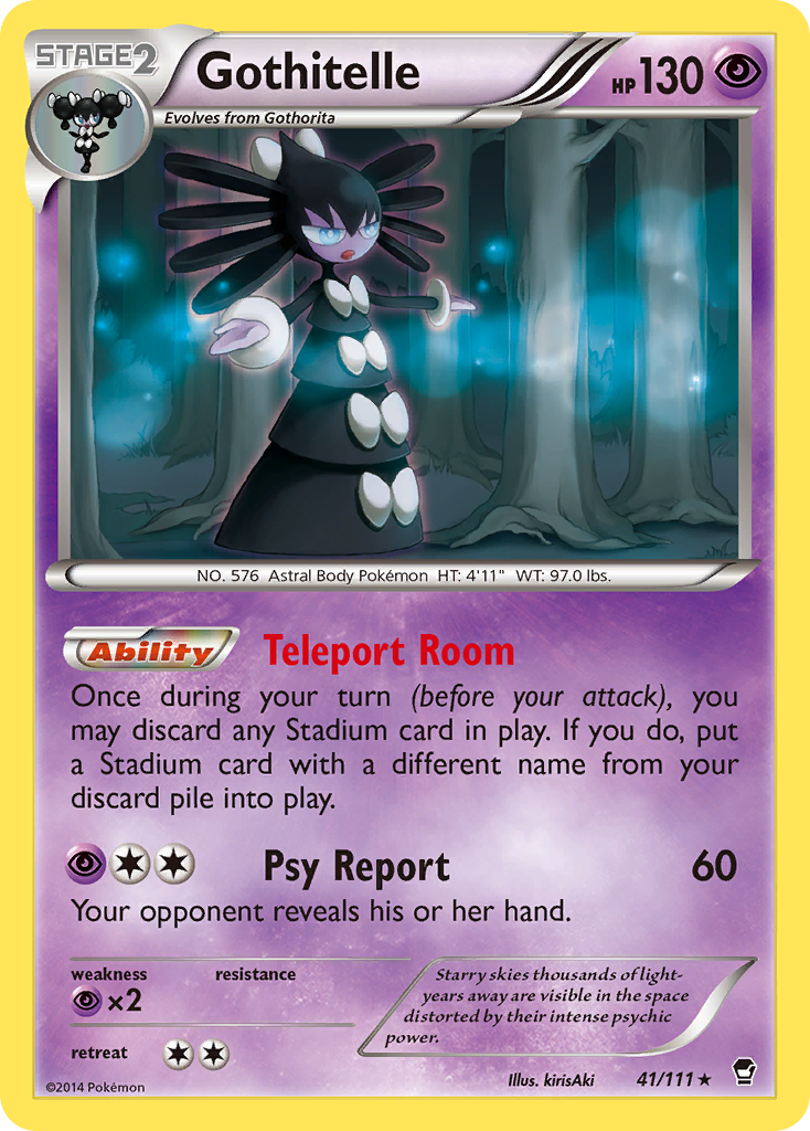 Gothitelle (41/111) [XY: Furious Fists] | Card Citadel