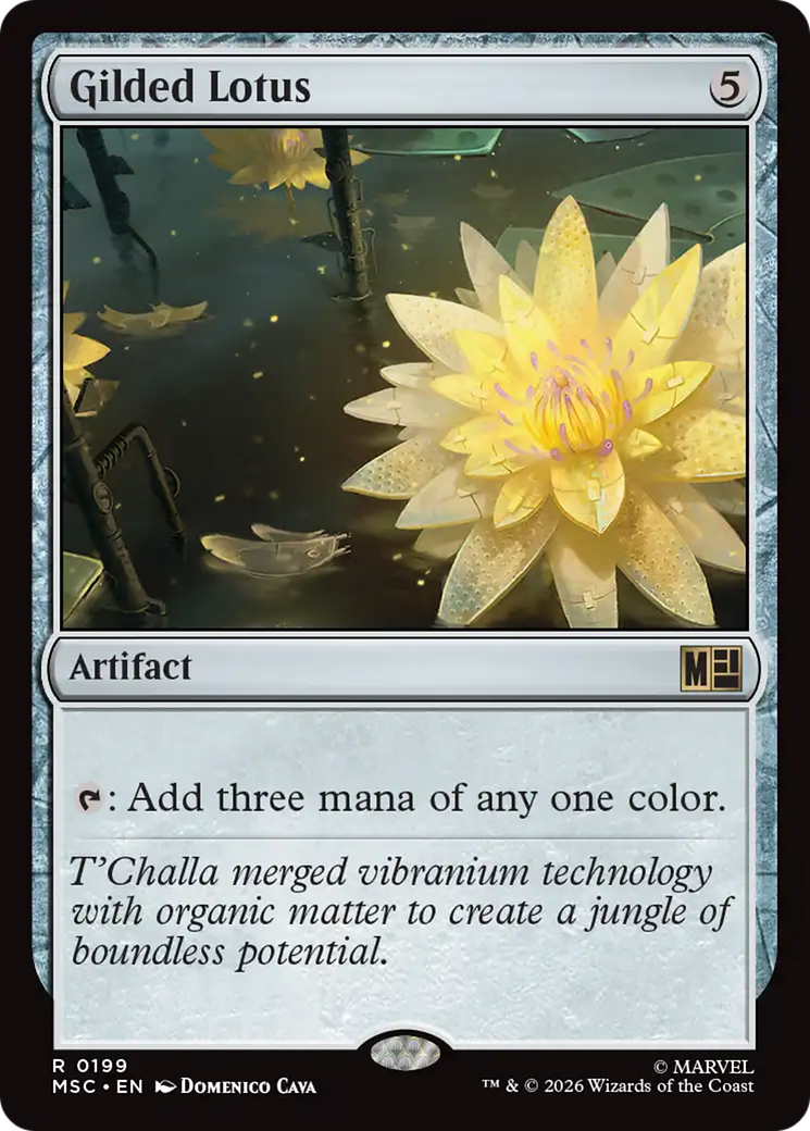 Gilded Lotus (Surge Foil) [Marvel Super Heroes Commander] | Card Citadel