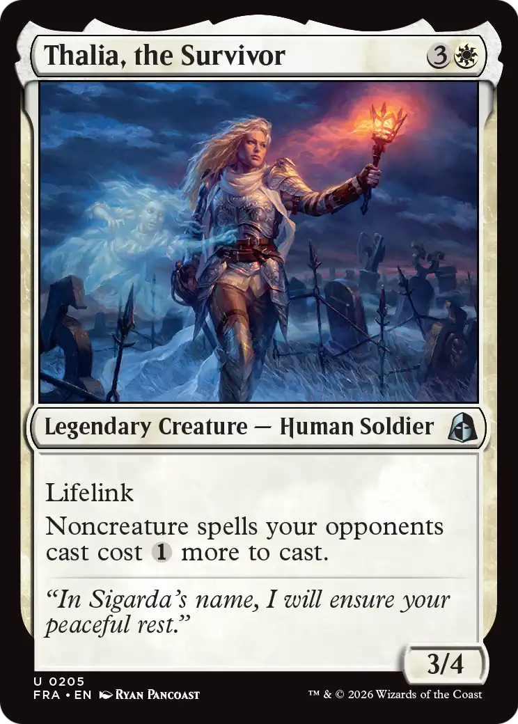 Thalia, the Survivor [Reality Fracture] | Card Citadel