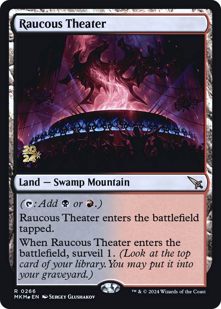 Raucous Theater [Murders at Karlov Manor Prerelease Promos] | Card Citadel