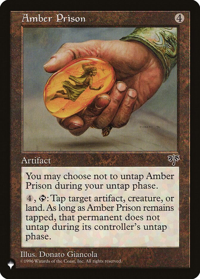 Amber Prison [The List] | Card Citadel