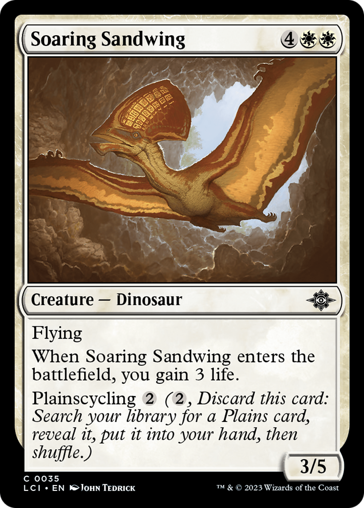 Soaring Sandwing [The Lost Caverns of Ixalan] | Card Citadel