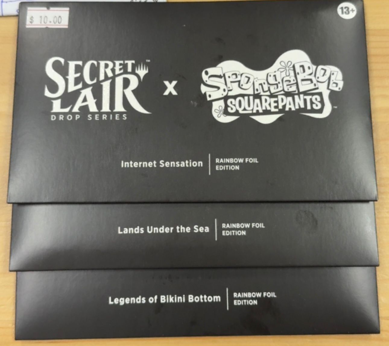 Spongebob Square Bundle of 3 @ $20 only | Card Citadel