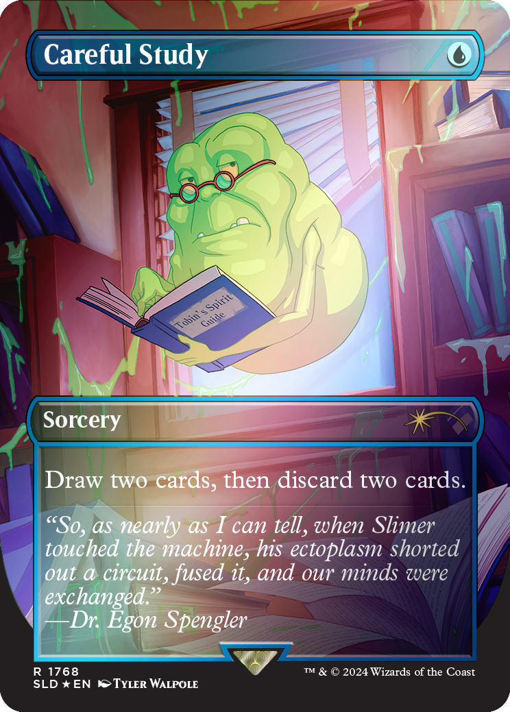 Careful Study (Rainbow Foil) [Secret Lair Drop Series] | Card Citadel