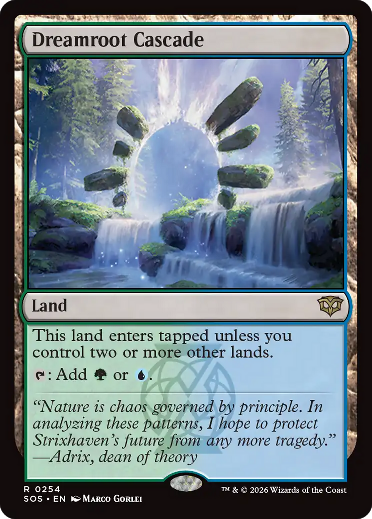 Dreamroot Cascade [Secrets of Strixhaven] | Card Citadel