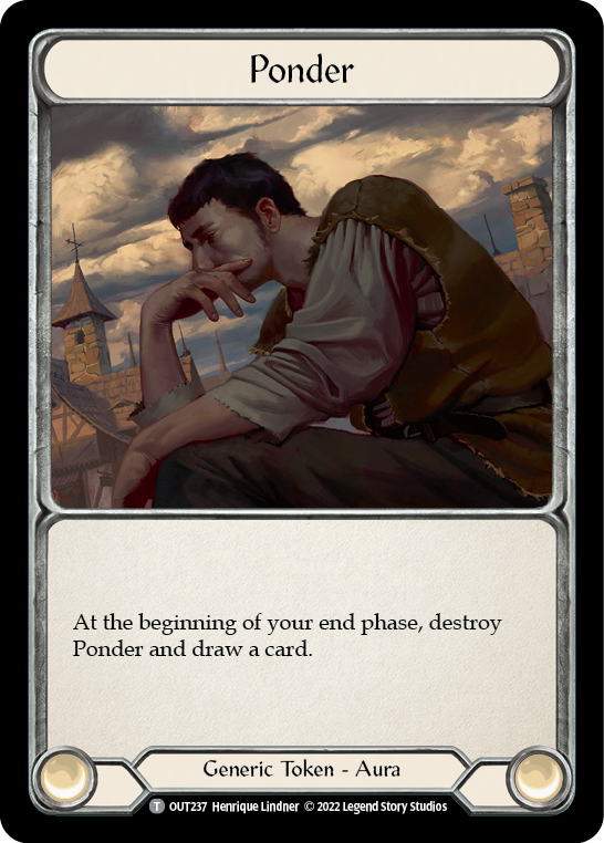 Ponder [OUT237] (Outsiders) | Card Citadel