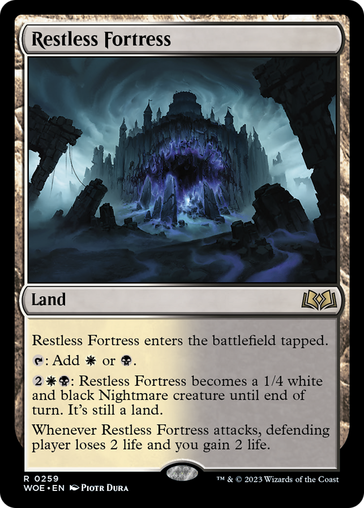 Restless Fortress [Wilds of Eldraine] | Card Citadel