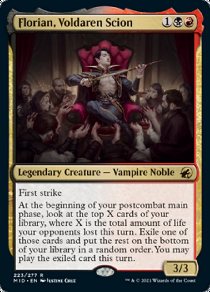 Florian, Voldaren Scion [Innistrad: Midnight Hunt] | Card Citadel