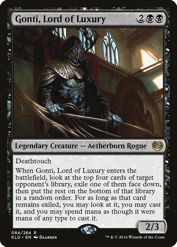 Gonti, Lord of Luxury [Kaladesh] | Card Citadel