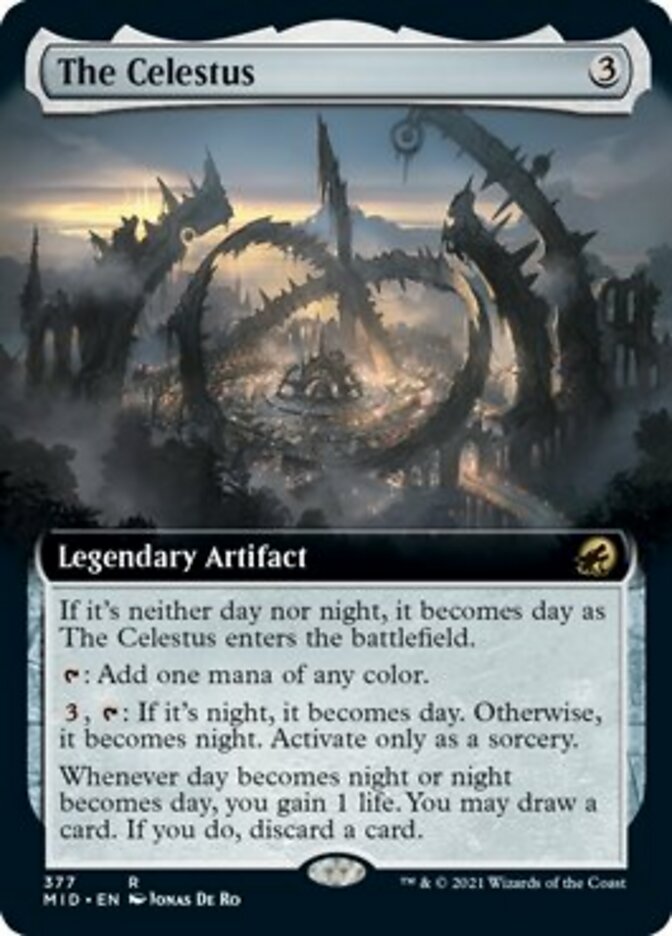 The Celestus (Extended Art) [Innistrad: Midnight Hunt] | Card Citadel