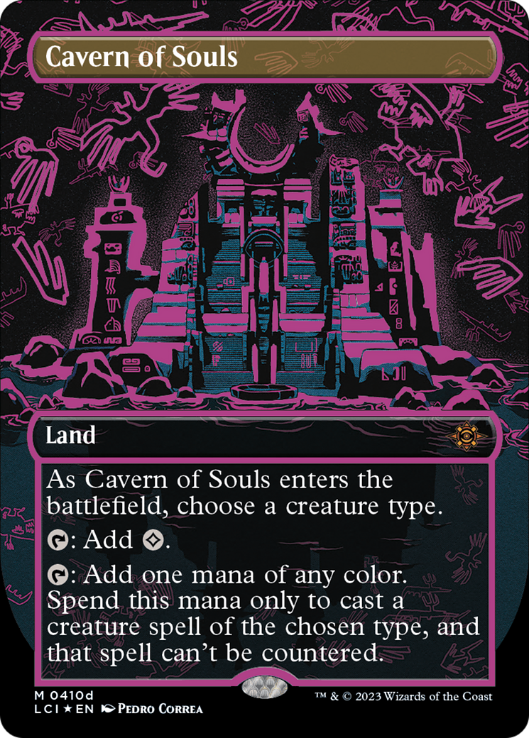 Cavern of Souls (0410d) (Borderless) [The Lost Caverns of Ixalan] | Card Citadel