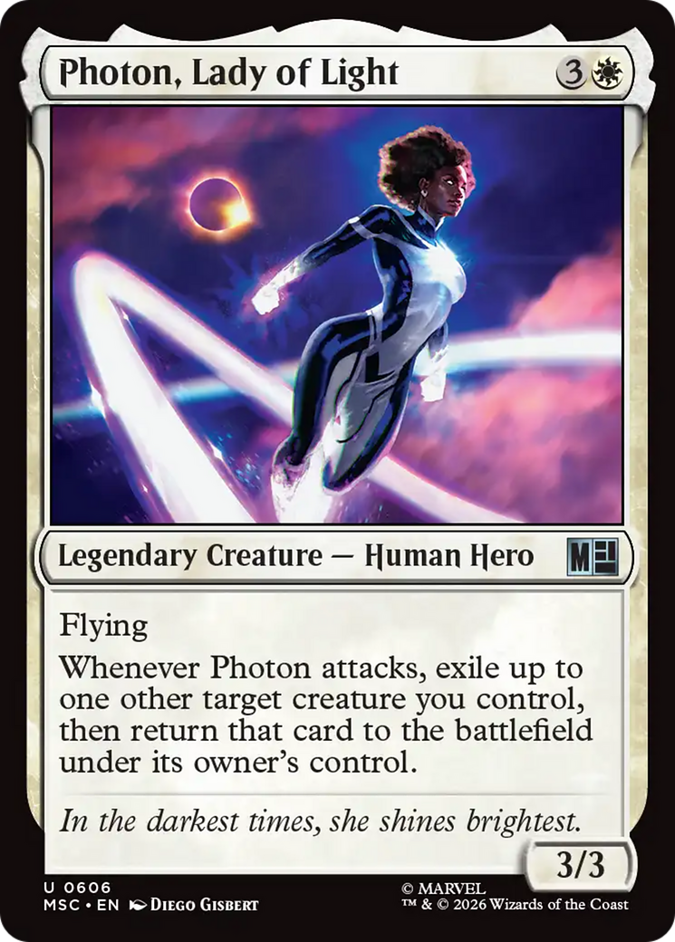 Photon, Lady of Light [Marvel Super Heroes Commander] | Card Citadel