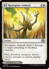 Razorgrass Ambush // Razorgrass Field [Modern Horizons 3] | Card Citadel