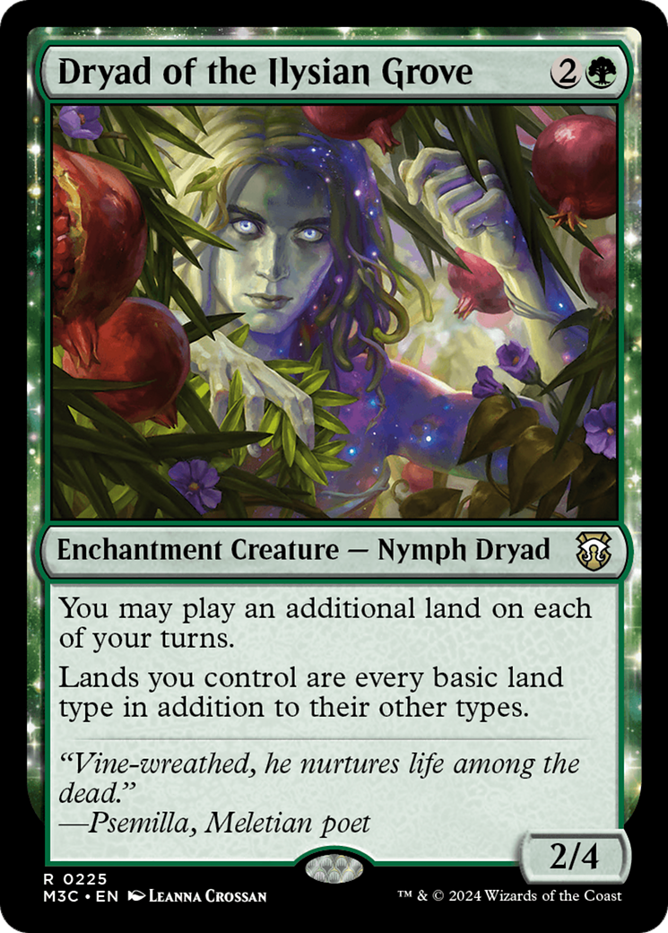 Dryad of the Ilysian Grove (Ripple Foil) [Modern Horizons 3 Commander] | Card Citadel