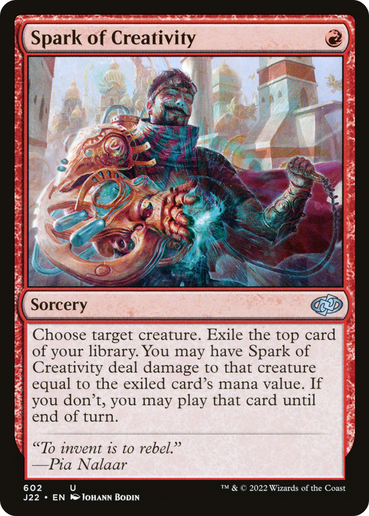 Spark of Creativity [Jumpstart 2022] | Card Citadel