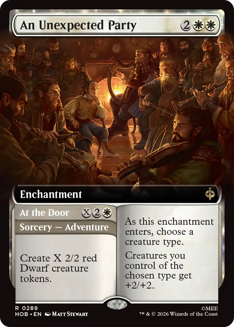 An Unexpected Party (Extended Art) [The Hobbit] | Card Citadel