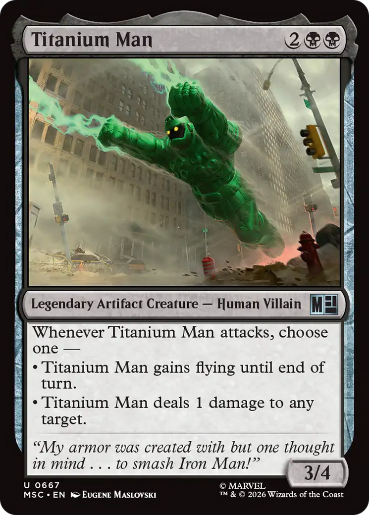 Titanium Man [Marvel Super Heroes Commander] | Card Citadel