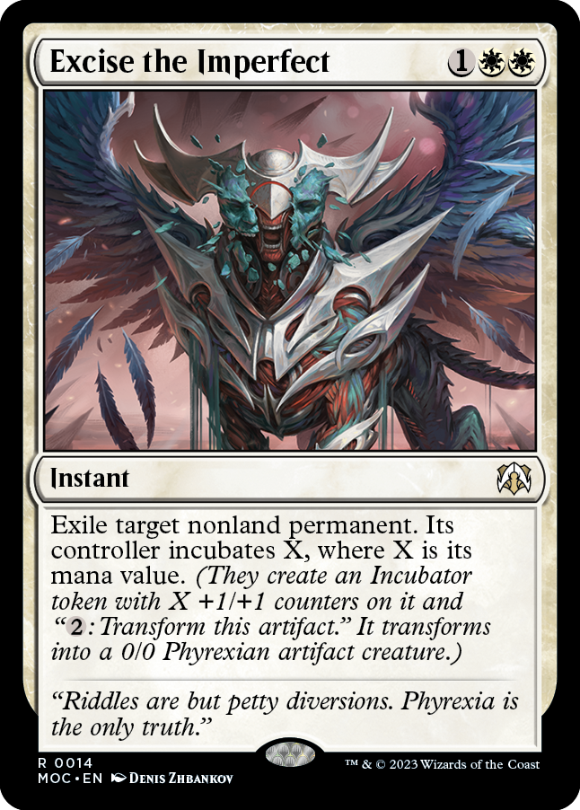 Excise the Imperfect [March of the Machine Commander] | Card Citadel