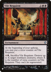 Vile Requiem [The List] | Card Citadel