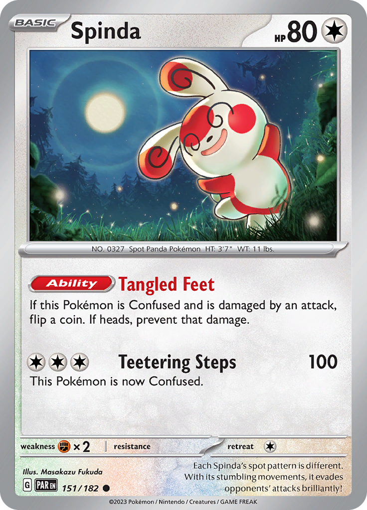 Spinda (151/182) [Scarlet & Violet: Paradox Rift] | Card Citadel