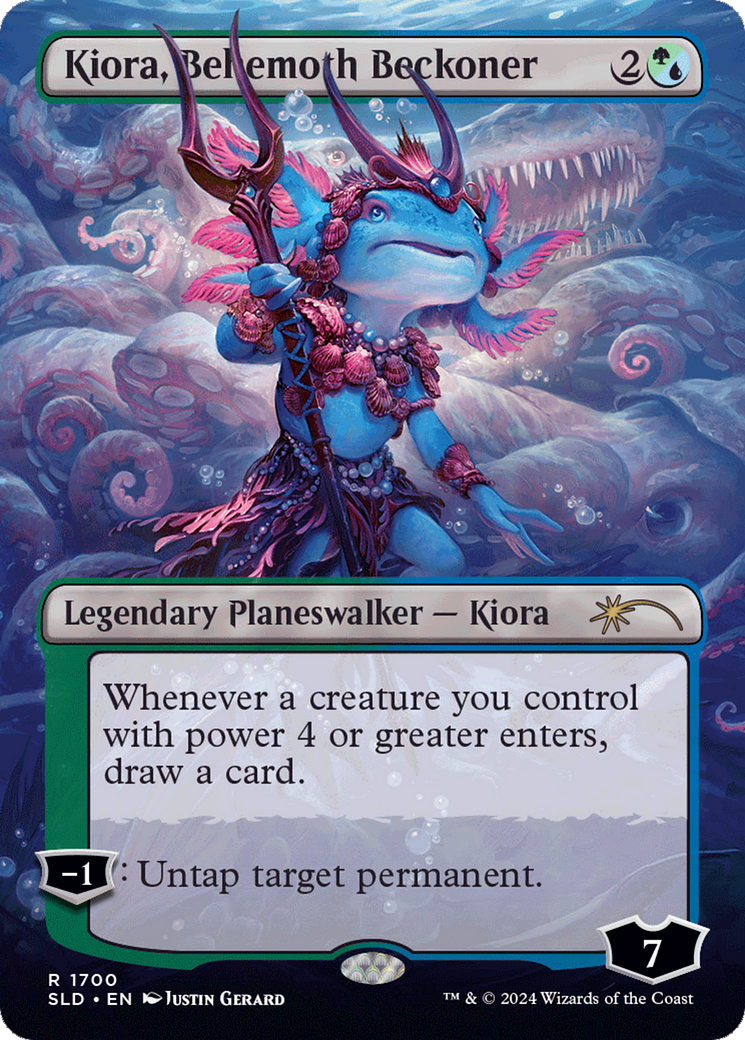 Kiora, Behemoth Beckoner [Secret Lair Drop Series] | Card Citadel
