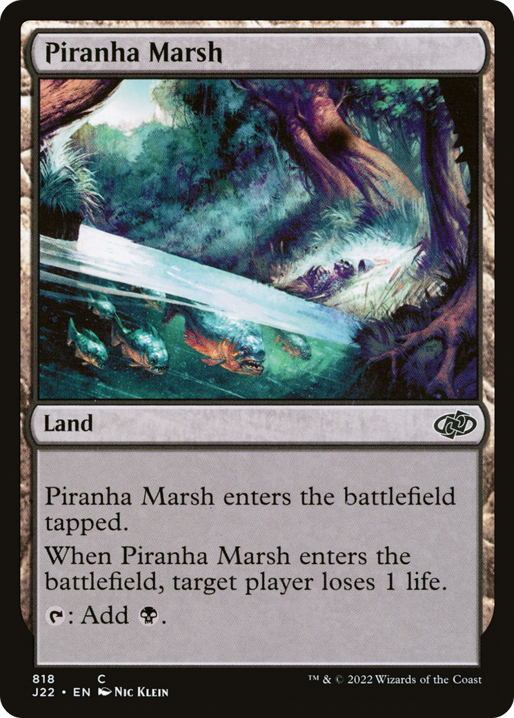 Piranha Marsh [Jumpstart 2022] | Card Citadel