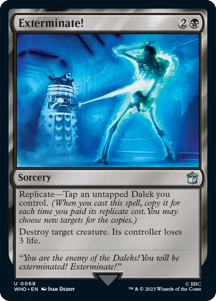 Exterminate! [Doctor Who] | Card Citadel