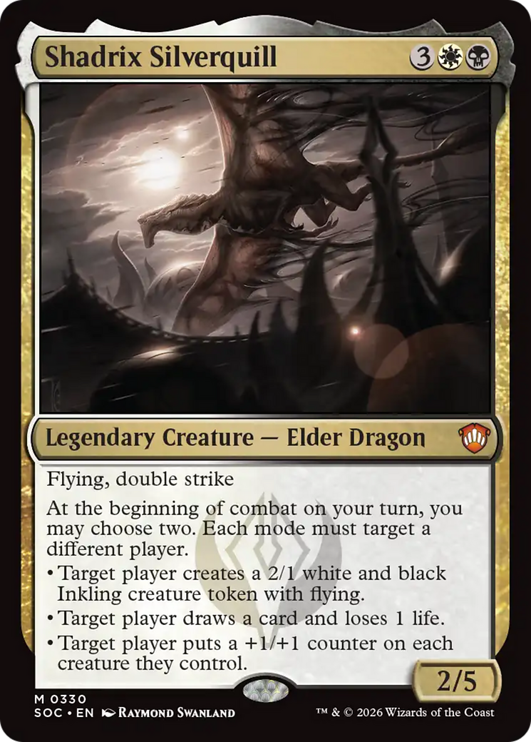 Shadrix Silverquill [Secrets of Strixhaven Commander] | Card Citadel