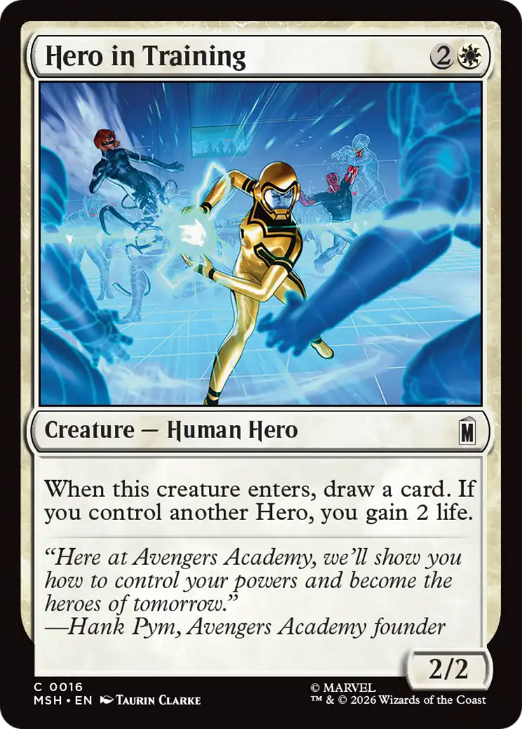 Hero in Training [Marvel Super Heroes] | Card Citadel