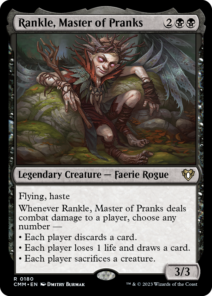 Rankle, Master of Pranks [Commander Masters] | Card Citadel