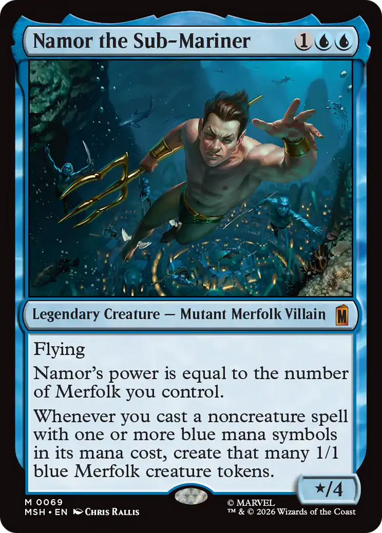 Namor the Sub-Mariner [Marvel Super Heroes] | Card Citadel