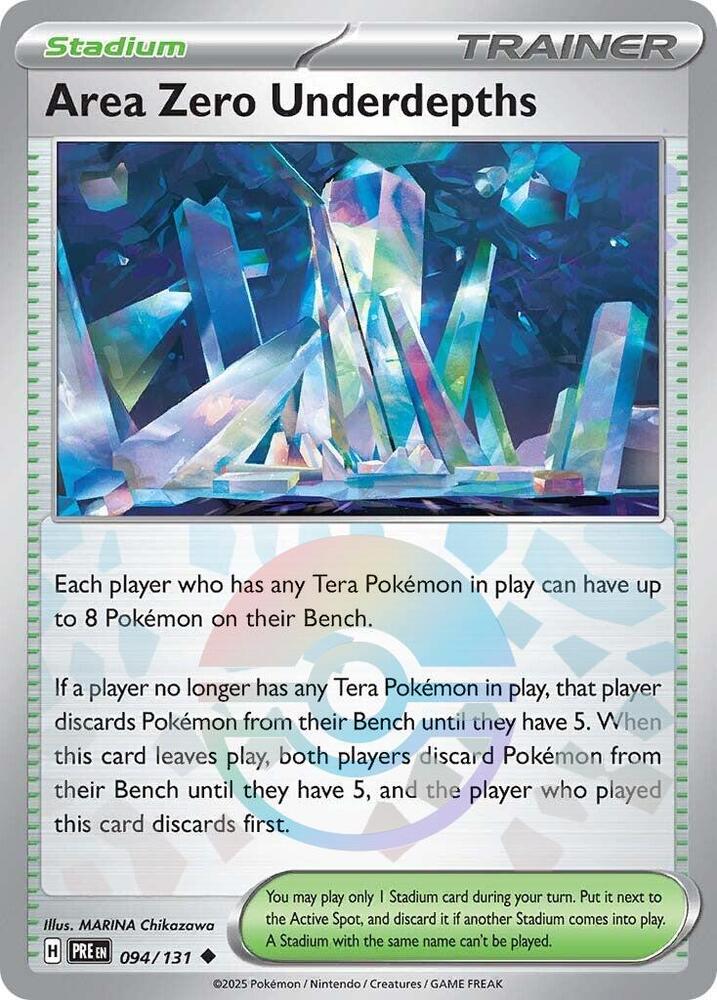 Area Zero Underdepths (094/131) (Poke Ball Pattern) [Scarlet & Violet: Prismatic Evolutions] | Card Citadel