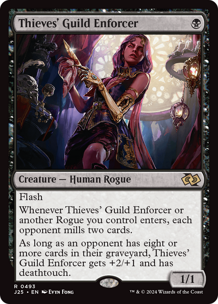 Thieves' Guild Enforcer [Foundations Jumpstart] | Card Citadel