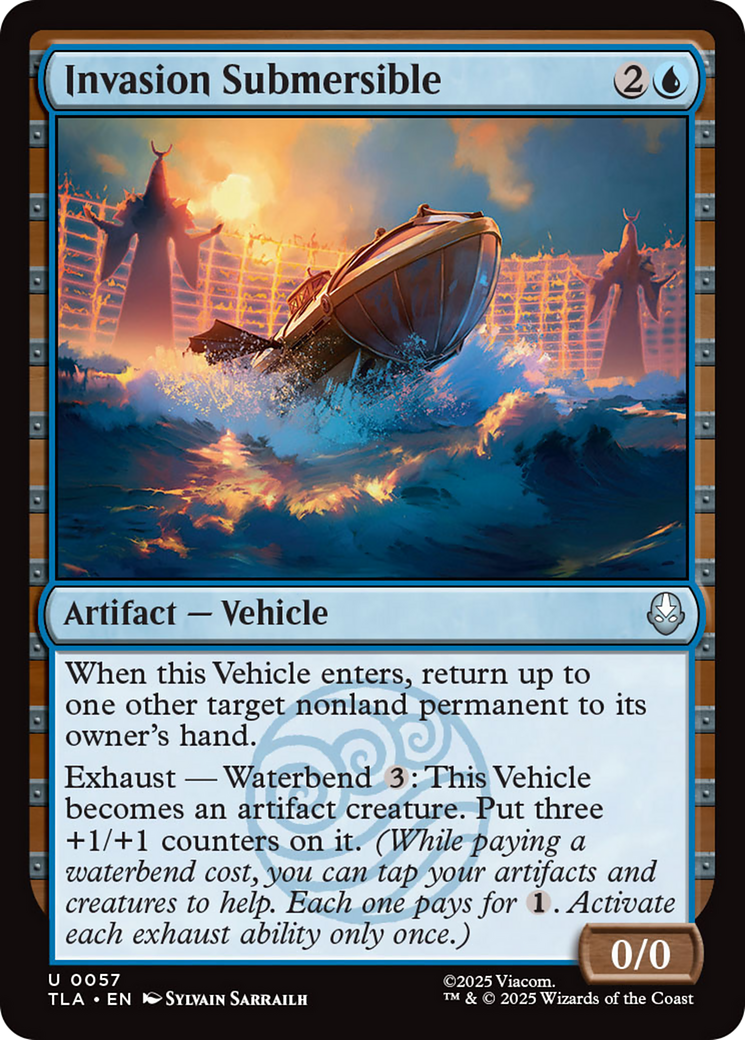 Invasion Submersible [Avatar: The Last Airbender] | Card Citadel