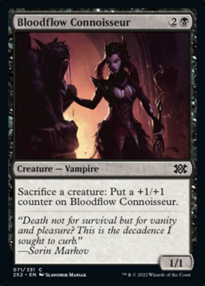 Bloodflow Connoisseur [Double Masters 2022] | Card Citadel