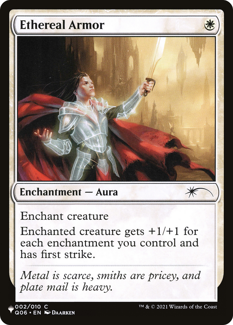 Ethereal Armor [The List Reprints] | Card Citadel