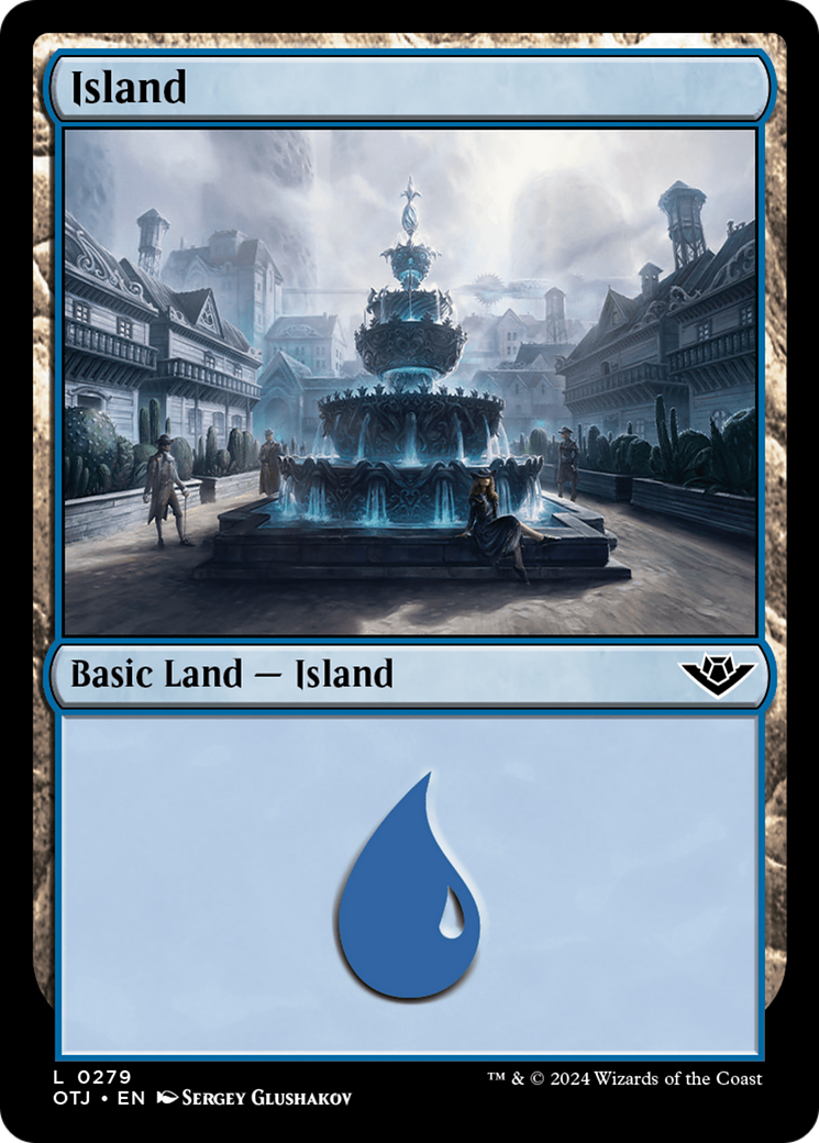 Island (0279) [Outlaws of Thunder Junction] | Card Citadel