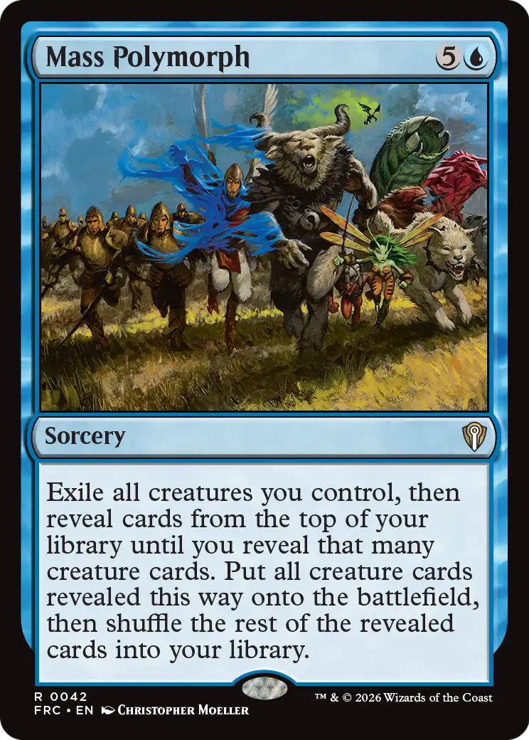 Mass Polymorph [Reality Fracture Commander] | Card Citadel