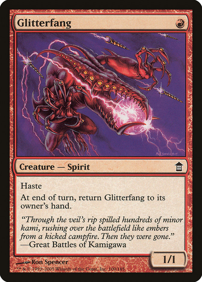 Glitterfang [Saviors of Kamigawa] | Card Citadel