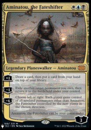Aminatou, the Fateshifter [The List] | Card Citadel