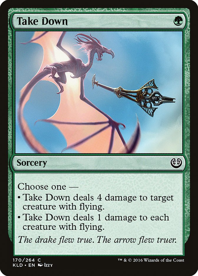 Take Down [Kaladesh] | Card Citadel