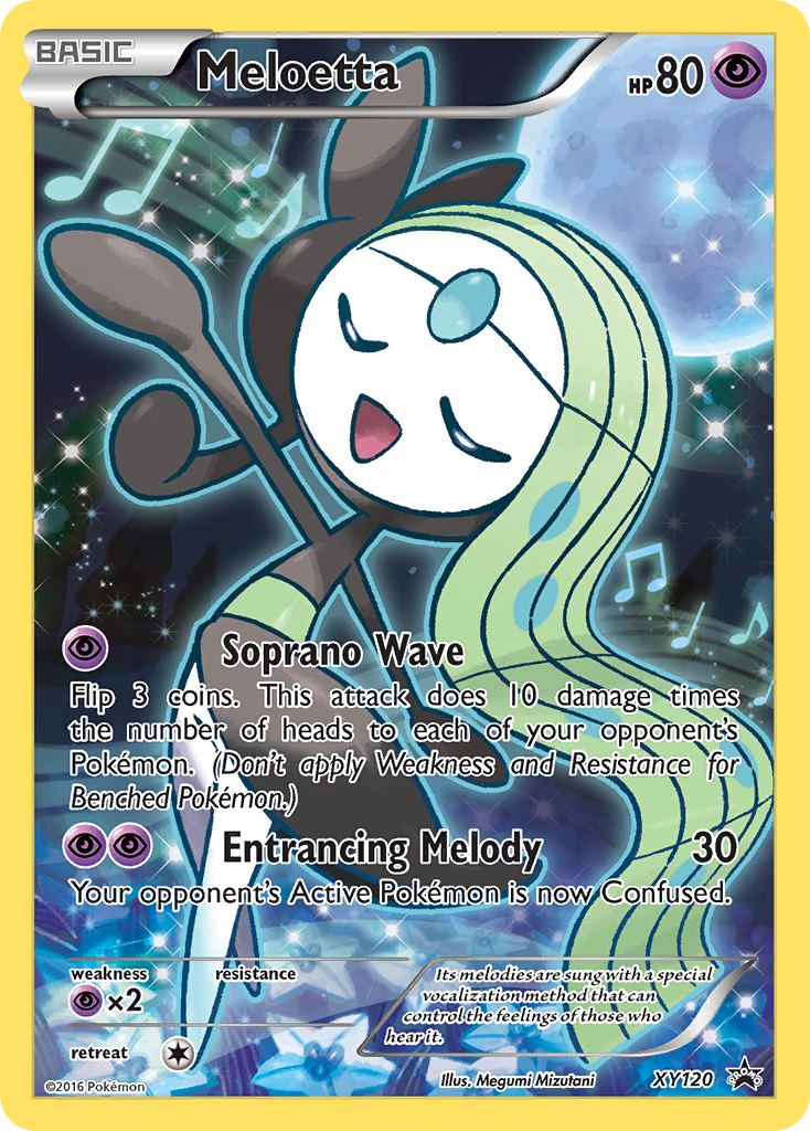 Meloetta (XY120) [XY: Black Star Promos] | Card Citadel