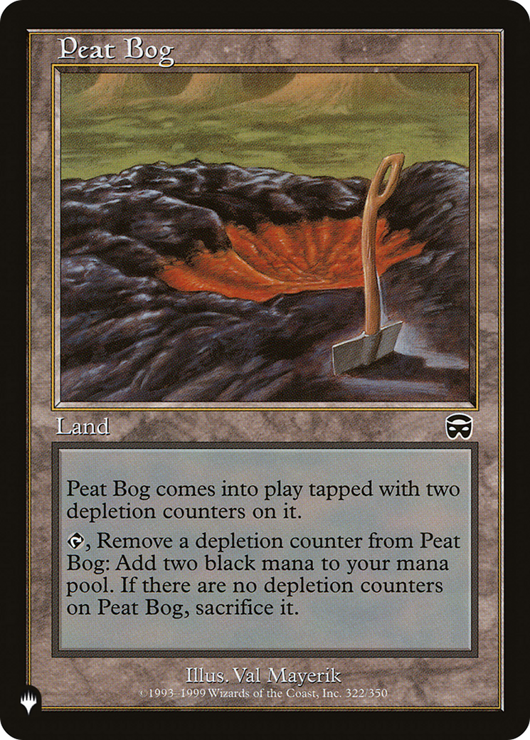 Peat Bog [The List] | Card Citadel