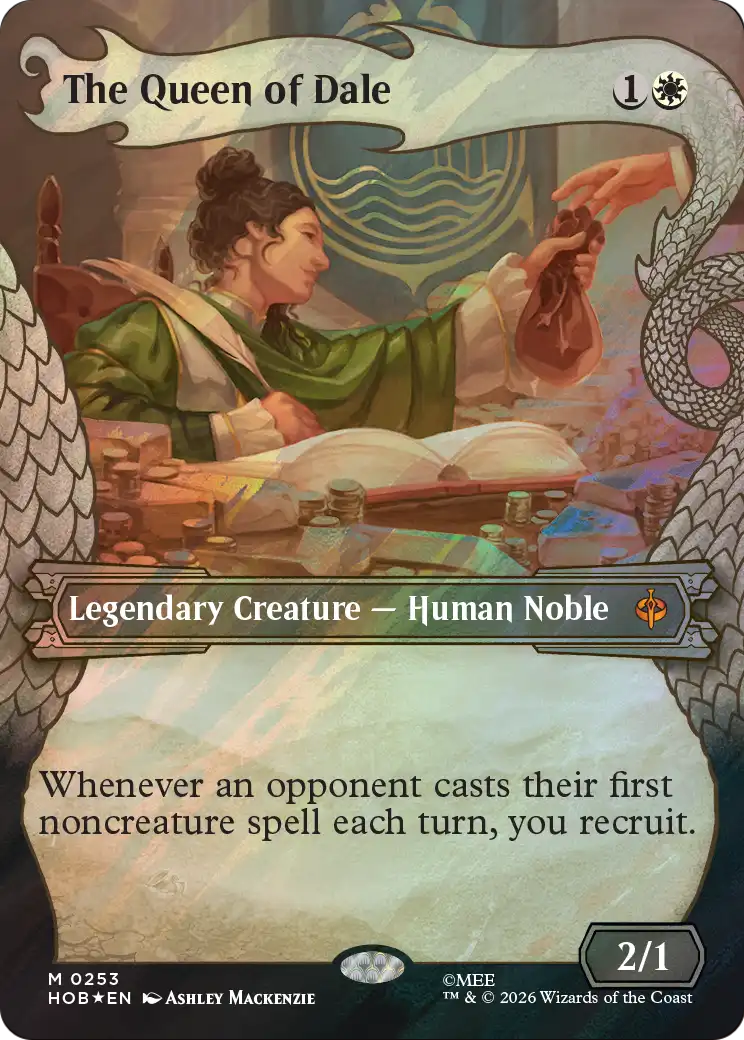 The Queen of Dale (Showcase) (Surge Foil) [The Hobbit] | Card Citadel