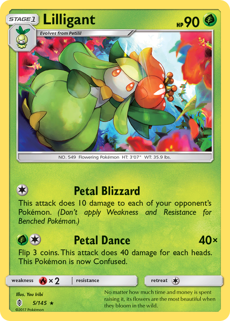 Lilligant (5/145) [Sun & Moon: Guardians Rising] | Card Citadel